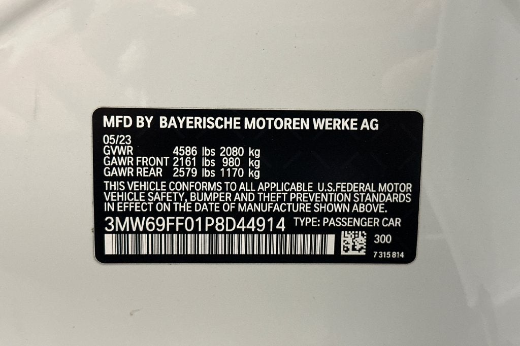2023 BMW 3 Series 330i