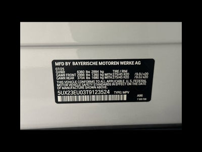 2026 BMW X5 xDrive40i