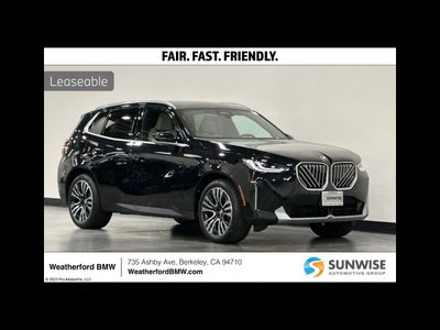 2026 BMW X3 30 xDrive