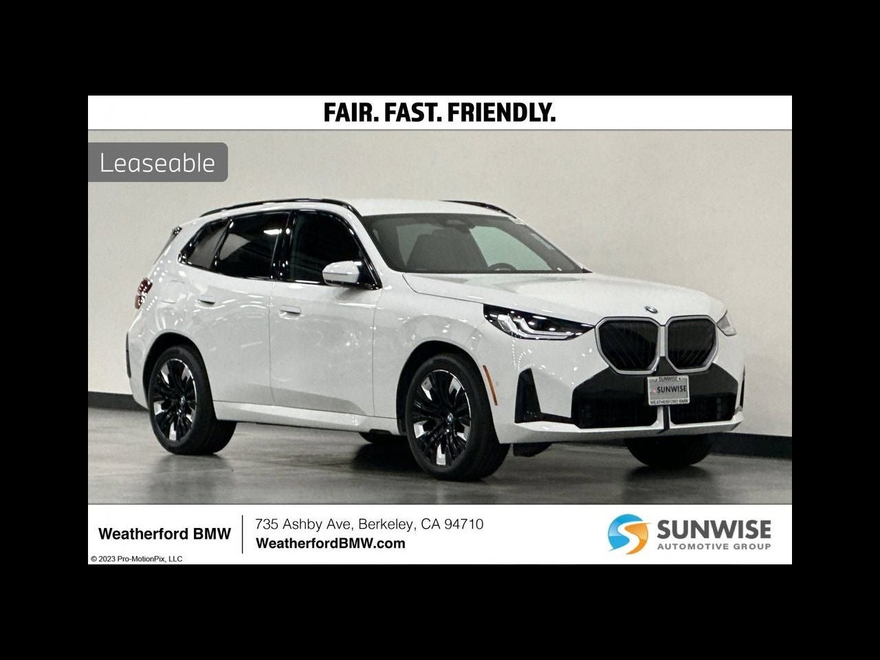 2026 BMW X3 30 xDrive