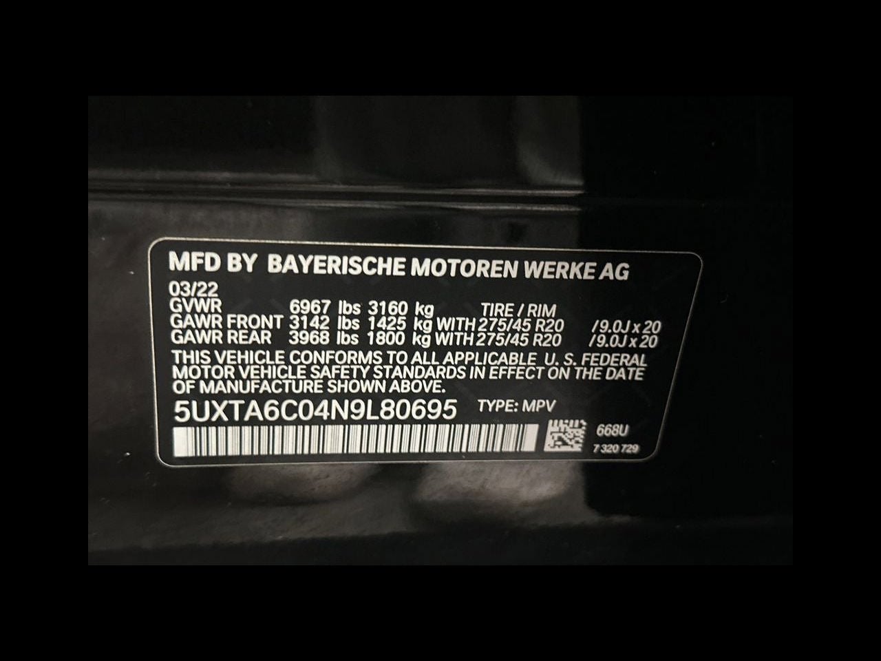 2022 BMW X5 xDrive45e