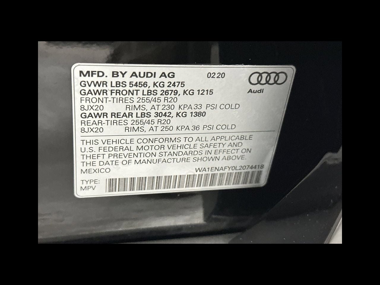 2020 Audi Q5 Premium Plus quattro