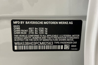 2023 BMW 5 Series 530i