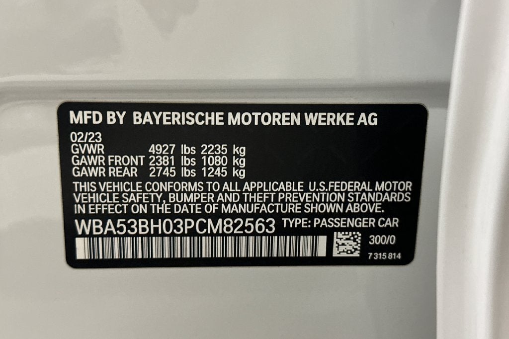 2023 BMW 5 Series 530i