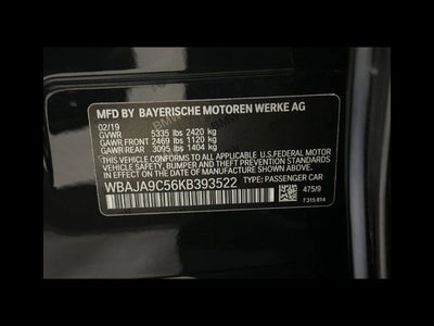 2019 BMW 5 Series 530e iPerformance