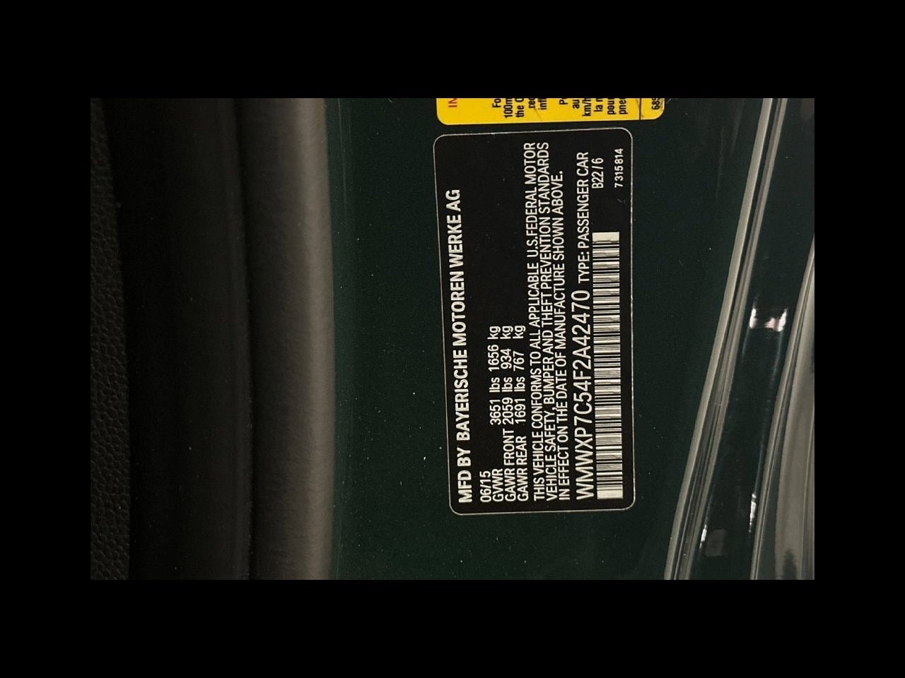 2015 MINI HARDTOP 2 DOOR Base